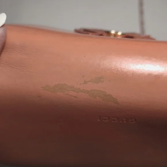 Gucci vintage "marmont bow" leather wallet - Picture 4 of 11